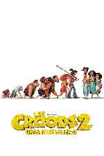 carátula carteles de Los Croods 2 - Una Nueva Era - V2