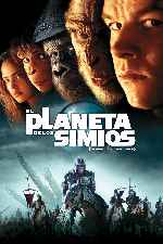 carátula carteles de El Planeta De Los Simios - 2001 - V2