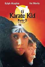cartula carteles de El Karate Kid - Parte 3