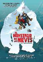 cartula carteles de El Monstruo De Las Nieves 