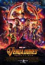 carátula carteles de Vengadores - Infinity War