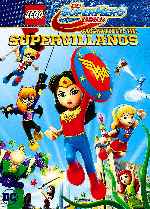 carátula carteles de Lego Dc Super Hero Girls - Instituto De Supervillanos