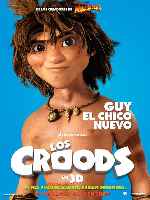 carátula carteles de Los Croods - V13