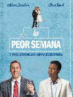 carátula carteles de La Peor Semana