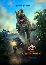 carátula carteles de Jurassic World - Campamento Cretacico - V2