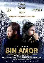 carátula carteles de Sin Amor - 2017 - V5