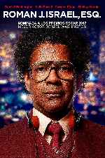 carátula carteles de Roman J. Israel - Esq - V2