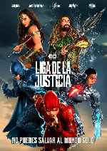 cartula carteles de Liga De La Justicia - 2017 - V22
