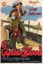 carátula carteles de El Capitan Blood - V11