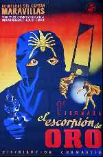 carátula carteles de El Escorpion De Oro - V2