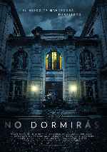 carátula carteles de No Dormiras - V4