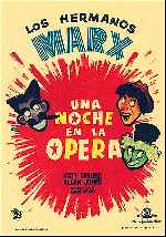 carátula carteles de Una Noche En La Opera - V7