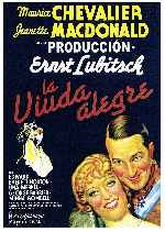 carátula carteles de La Viuda Alegre - 1934 - V3