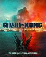 carátula carteles de Godzilla Vs. Kong