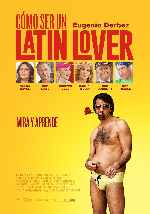 carátula carteles de Como Ser Un Latin Lover - V2