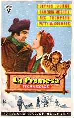 carátula carteles de La Promesa - 1957 - V2