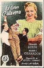 carátula carteles de El Gran Calavera