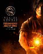 cartula carteles de Mortal Kombat - 2021 - V05