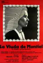 carátula carteles de La Viuda De Montiel - V2