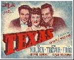 carátula carteles de Texas - 1941
