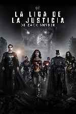cartula carteles de La Liga De La Justicia De Zack Snyder - V3
