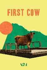 carátula carteles de First Cow - V2