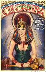 cartula carteles de Cleopatra - 1934 - V8