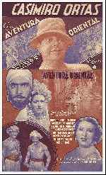 carátula carteles de Aventura Oriental - V2