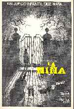 carátula carteles de La Nina - 1977