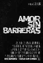 carátula carteles de Amor Sin Barreras - 2021