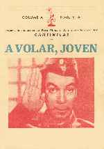 carátula carteles de A Volar Joven - V3