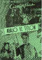 carátula carteles de Abajo El Telon - V3