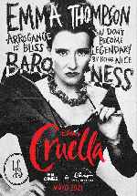 cartula carteles de Cruella - V08