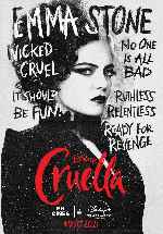 cartula carteles de Cruella - V10