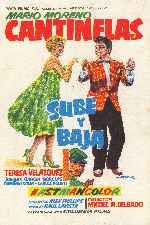 carátula carteles de Cantinflas - Sube Y Baja - V2