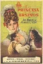 carátula carteles de La Princesa De Los Ursinos