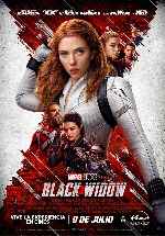 carátula carteles de Black Widow - 2021 - V12