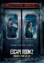 carátula carteles de Escape Room 2 - Mueres Por Salir