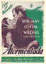 carátula carteles de Atormentada - 1949