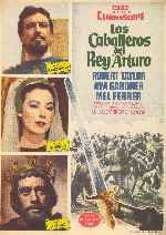 carátula carteles de Los Caballeros Del Rey Arturo - V2