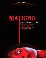 carátula carteles de Maligno - 2021