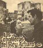 carátula carteles de Los Caballeros Del Rey Arturo - V5