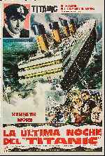 carátula carteles de La Ultima Noche Del Titanic - V2