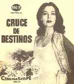 carátula carteles de Cruce De Destinos - 1956