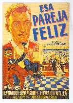 carátula carteles de Esa Pareja Feliz