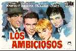 carátula carteles de Los Ambiciosos - 1959 - V3
