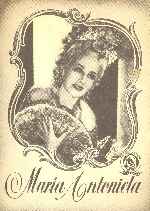 carátula carteles de Maria Antonieta - 1938 - V3