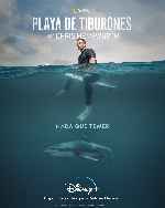carátula carteles de National Geographic - Playa De Tiburones Con Chris Hemsworth