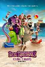 carátula carteles de Hotel Transylvania 3 - Monstruos De Vacaciones - V3