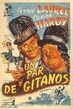 carátula carteles de Un Par De Gitanos